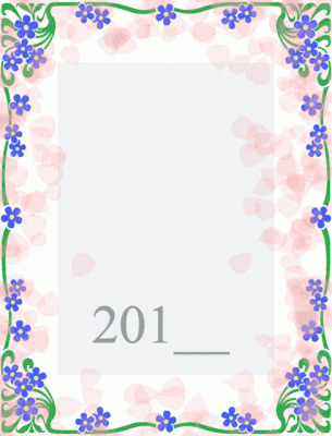 Caratulas para Cuadernos con Flores (1)